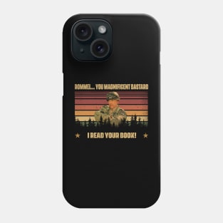 Saluting Greatness Collection Pattons Movie T-Shirts, General Pattons Leadership Reflected in Fashion Phone Case