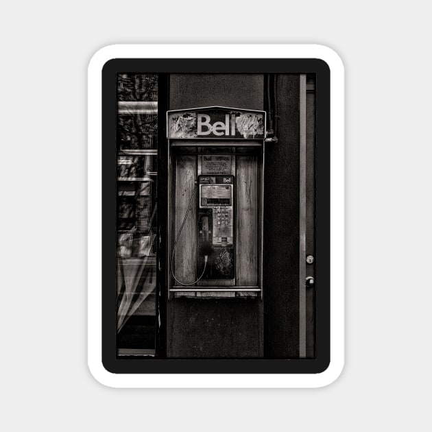 Phone Booth No 32 with Border Magnet by learningcurveca