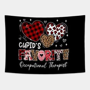 Hearts Cupid_s Favorite Occupational Therapist Valentine Tapestry