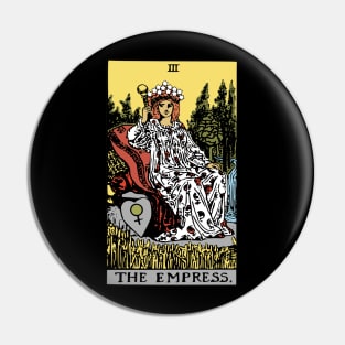 Empress Tarot Card Rider Waite Pin