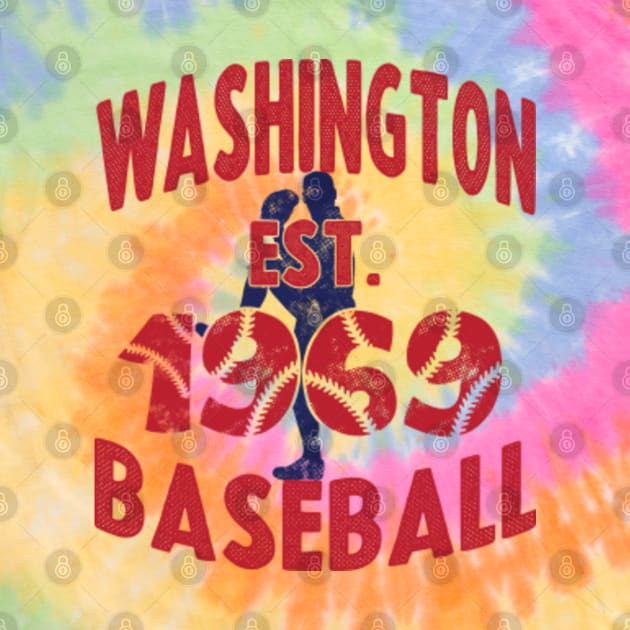 Washington Nationals Baseball EST 1835 Shirt - Vintage MLB Tee - iTeeUS