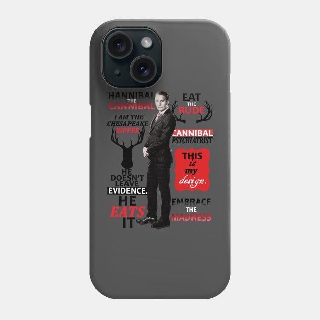 Hannibal Phone Case by red-leaf