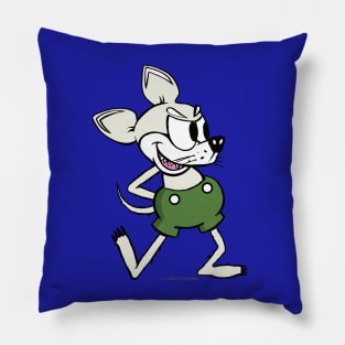 Vintage Cartoon Chihuahua Pillow