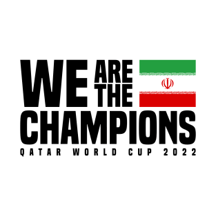 Qatar World Cup Champions 2022 - Iran T-Shirt