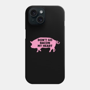 bacon my heart Phone Case
