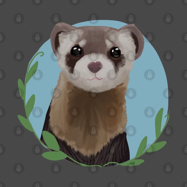 Black Footed Ferret by Xetalo