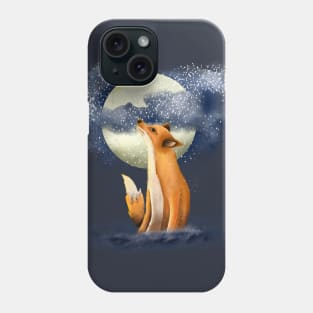 The fox illustration Phone Case