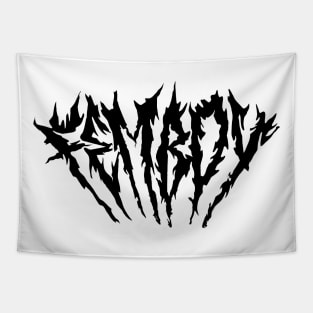 Femboy Death Metal Band Tapestry