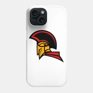 Spartan Warrior Helmet Logo Phone Case