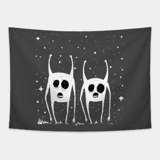 The aliens travelers Tapestry