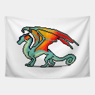 Glory Rainwing Pixel Art Tapestry