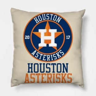 Houston Asterisks Pillow