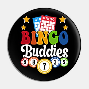 Bingo Buddies T shirt For Women Pin