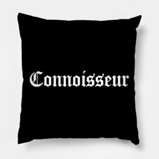 Connoisseur White Pillow