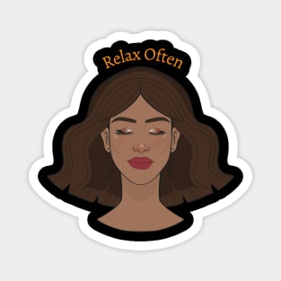 Relax Often Magnet