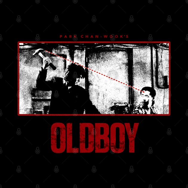 Oldboy Hammer Vengeance Movie Fanart Design by snowblood