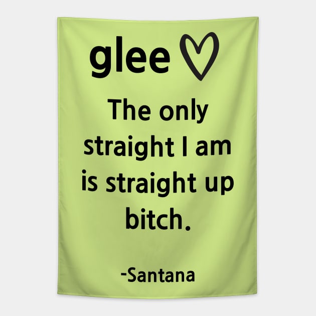 Glee/Santana/Straight up Tapestry by Said with wit