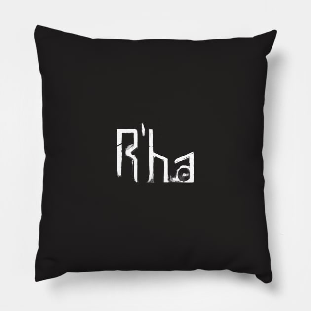 R'ha T Shirt Pillow by KalebLechowsk