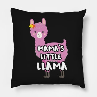 Matching Mother Daughter   Mamas Little Llama Pillow