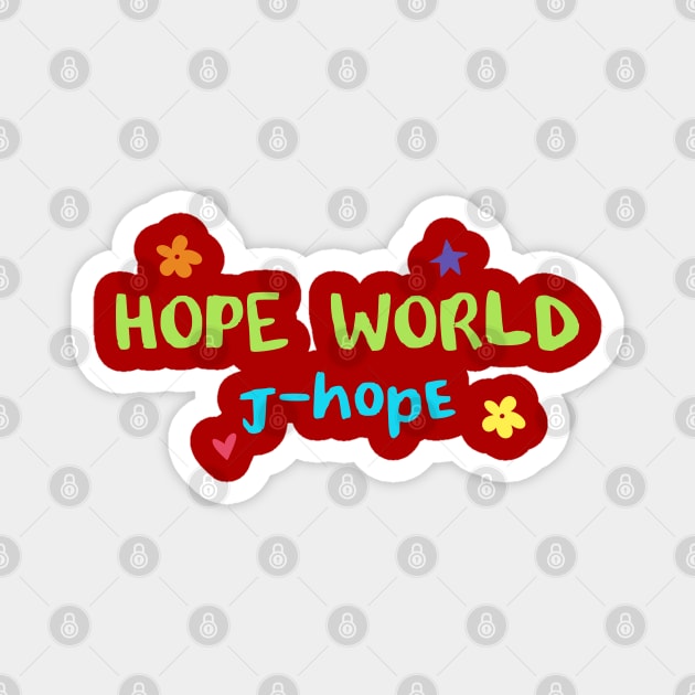 Hope World j-hope Magnet by sillychoco