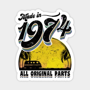 Made in 1974 All Original Parts Magnet