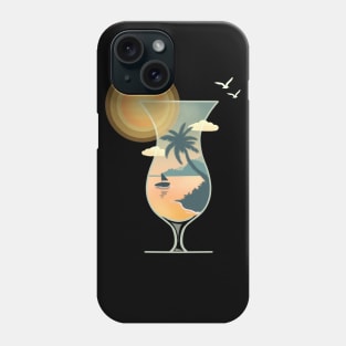 Cocktail at the Beach Phone Case