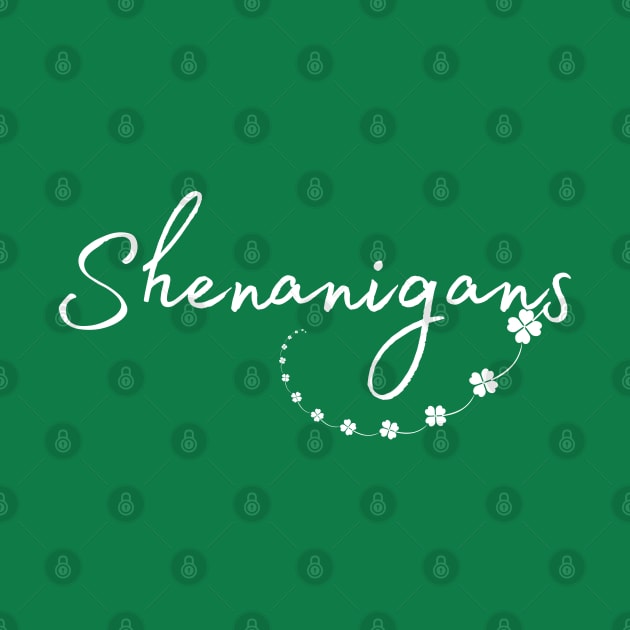 St Patricks Day Shenanigans and Shamrock by BuddyandPrecious