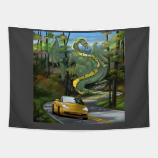 The tail of the dragon Tapestry