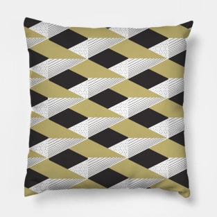 3d shapes decor 6 Pillow