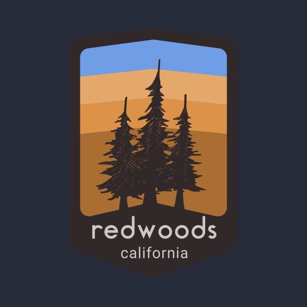 Redwoods of California Logo Apparel & Accessories by bahama mule