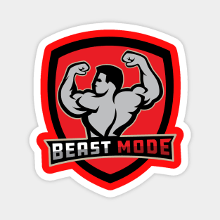 Body Building Muscle Beast Mode Magnet