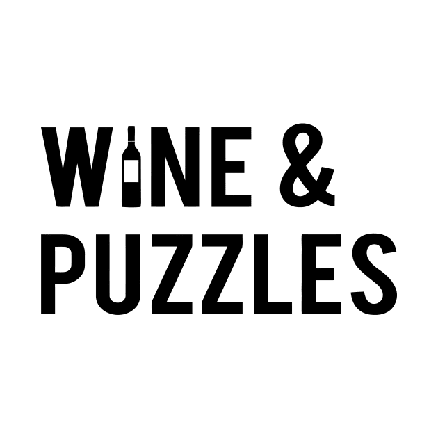 Wine and Puzzles by Mariteas
