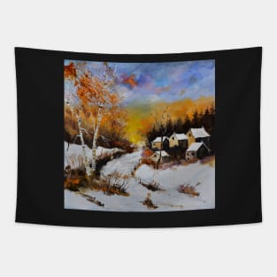 sunny winter afternoon Tapestry