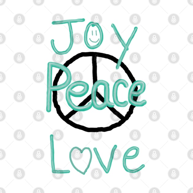 Joy Peace Love by JoCats