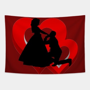 Love Proposal Tapestry