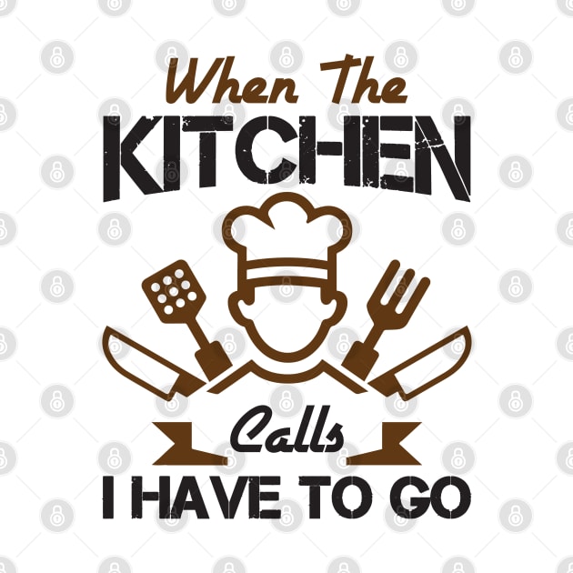 Kitchen Chef - Cooking Quote by CRE4TIX