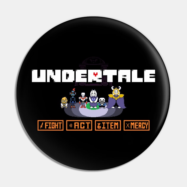 Undertale Pin by almnasty