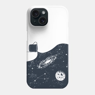 Coffee is my universe Phone Case