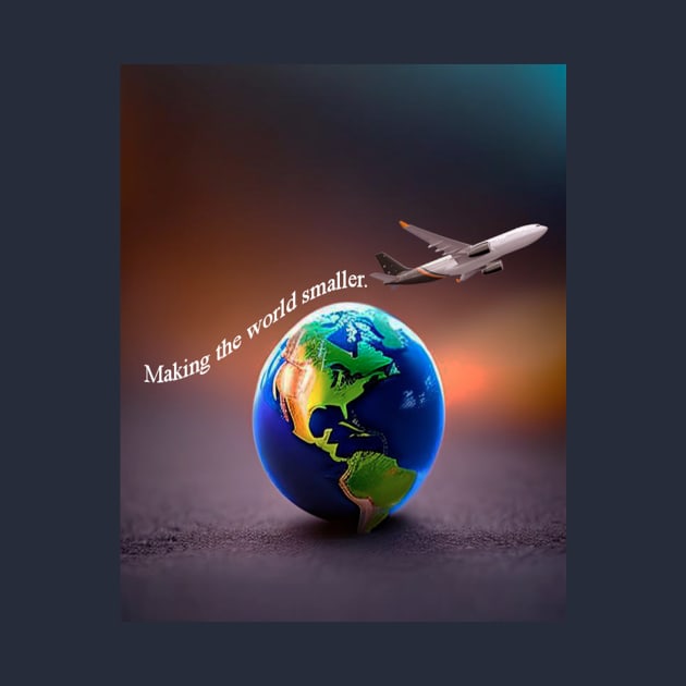 Making the world smaller (aviation) by Caravele