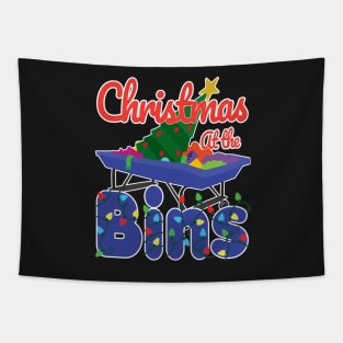 Christmas at the Bins Tapestry