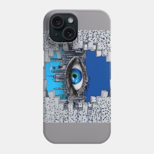 City Eye Sky Phone Case