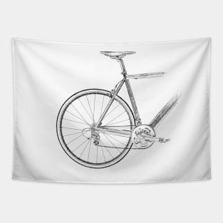 racing bike Tapestry