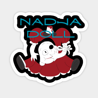 Hello Nadja Doll Magnet