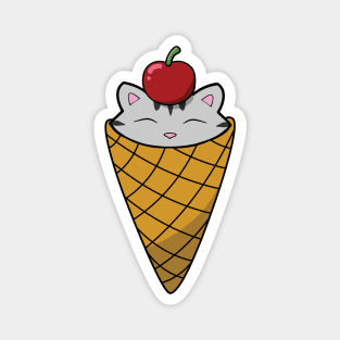 Ice Cream Cats Magnet