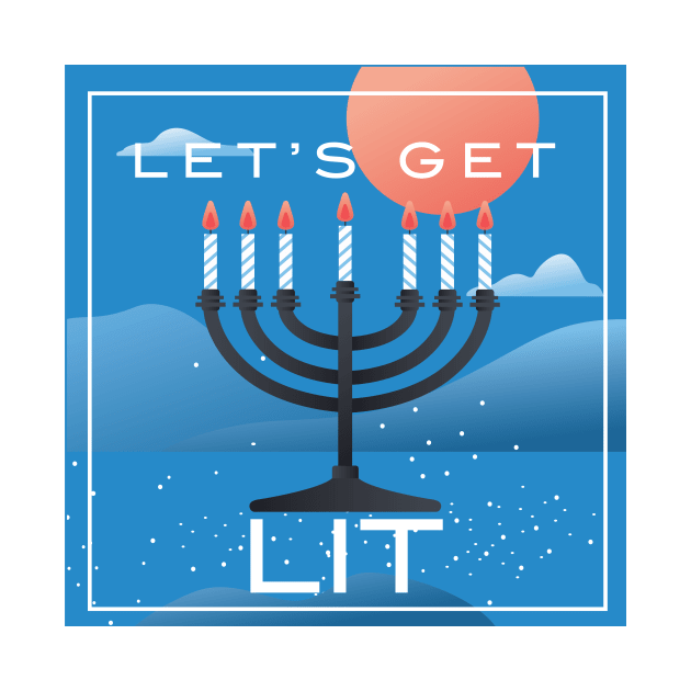 Lit Hanukkah by imlying