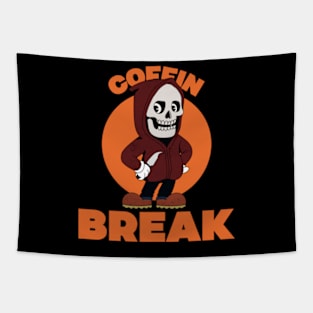 Coffin Break Tapestry