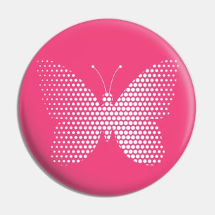 Abstract Butterfly Pin