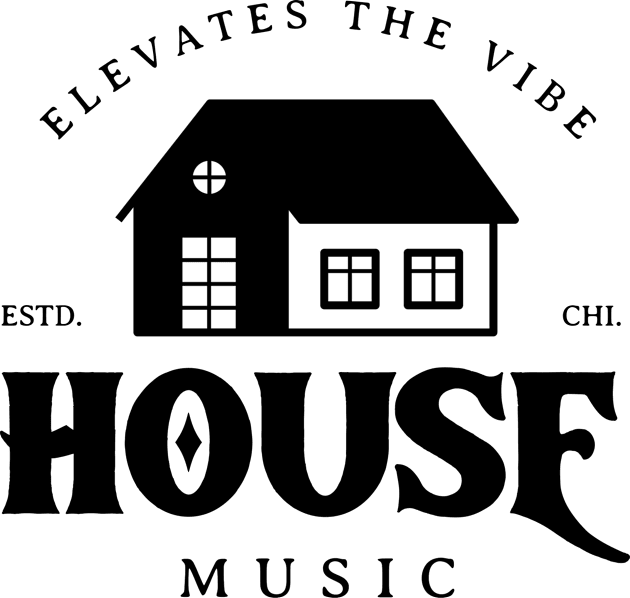 HOUSE MUSIC  - Elevates The Vibe (black) Kids T-Shirt by DISCOTHREADZ 