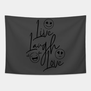 Opossum Live Laugh Love Tapestry