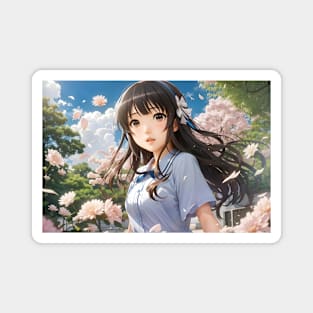 Enchanting Japanese Beauty III Magnet